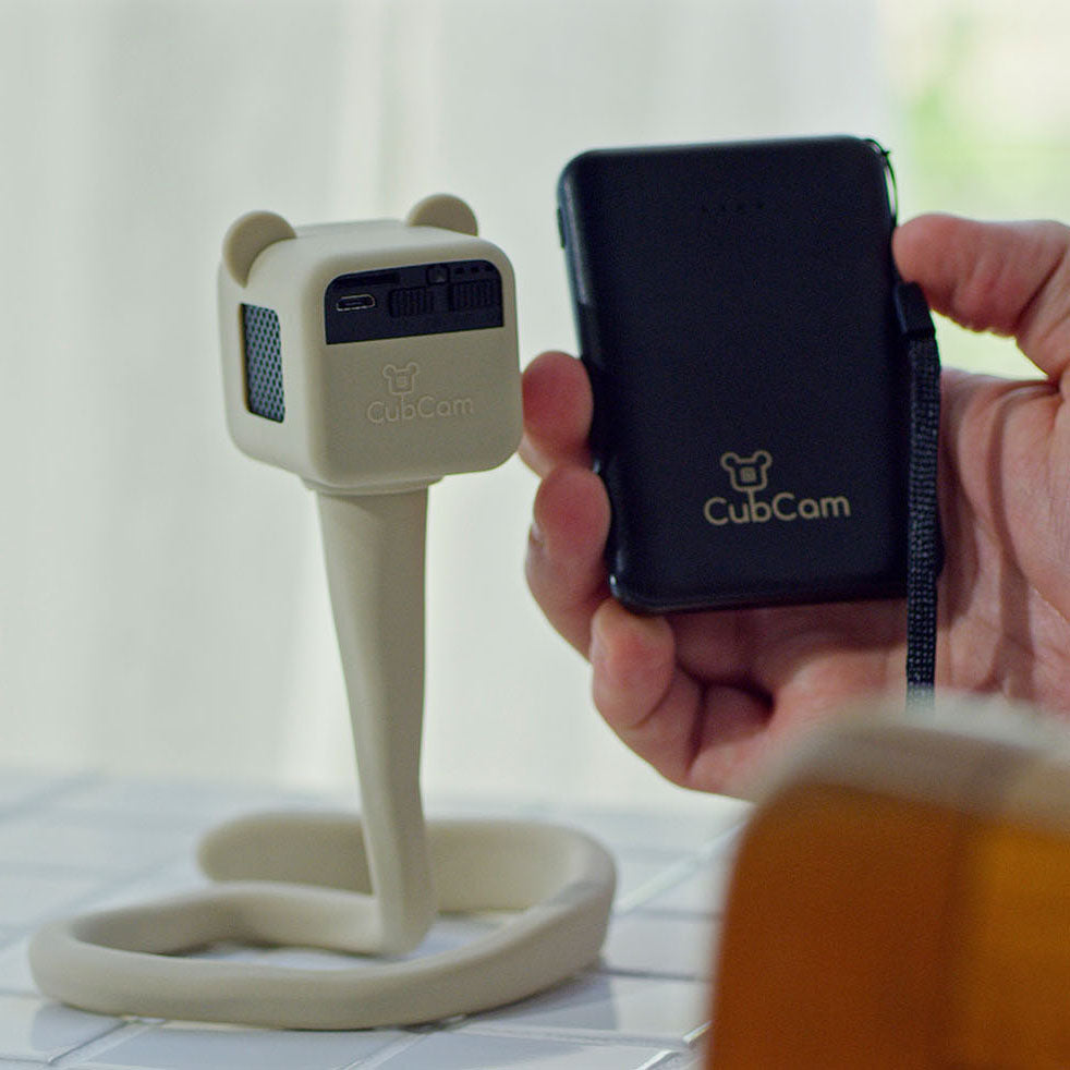 CubCam Powerbank with Travel Night Light