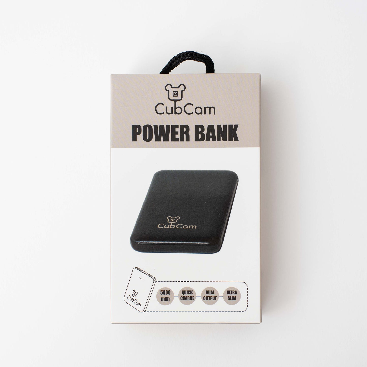 CubCam Powerbank with Travel Night Light