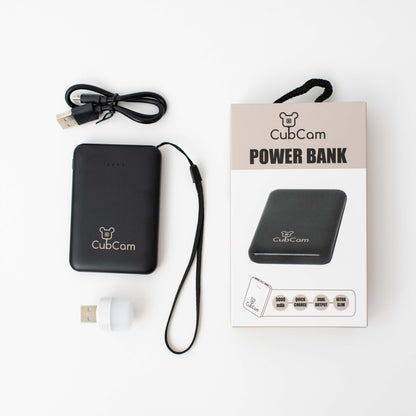 CubCam Powerbank with Travel Night Light