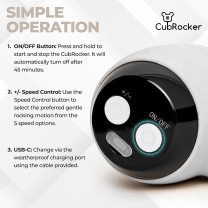 CubRocker - The Baby Pram Rocker