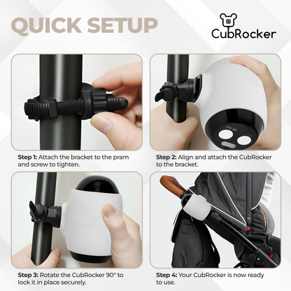 CubRocker - The Baby Pram Rocker