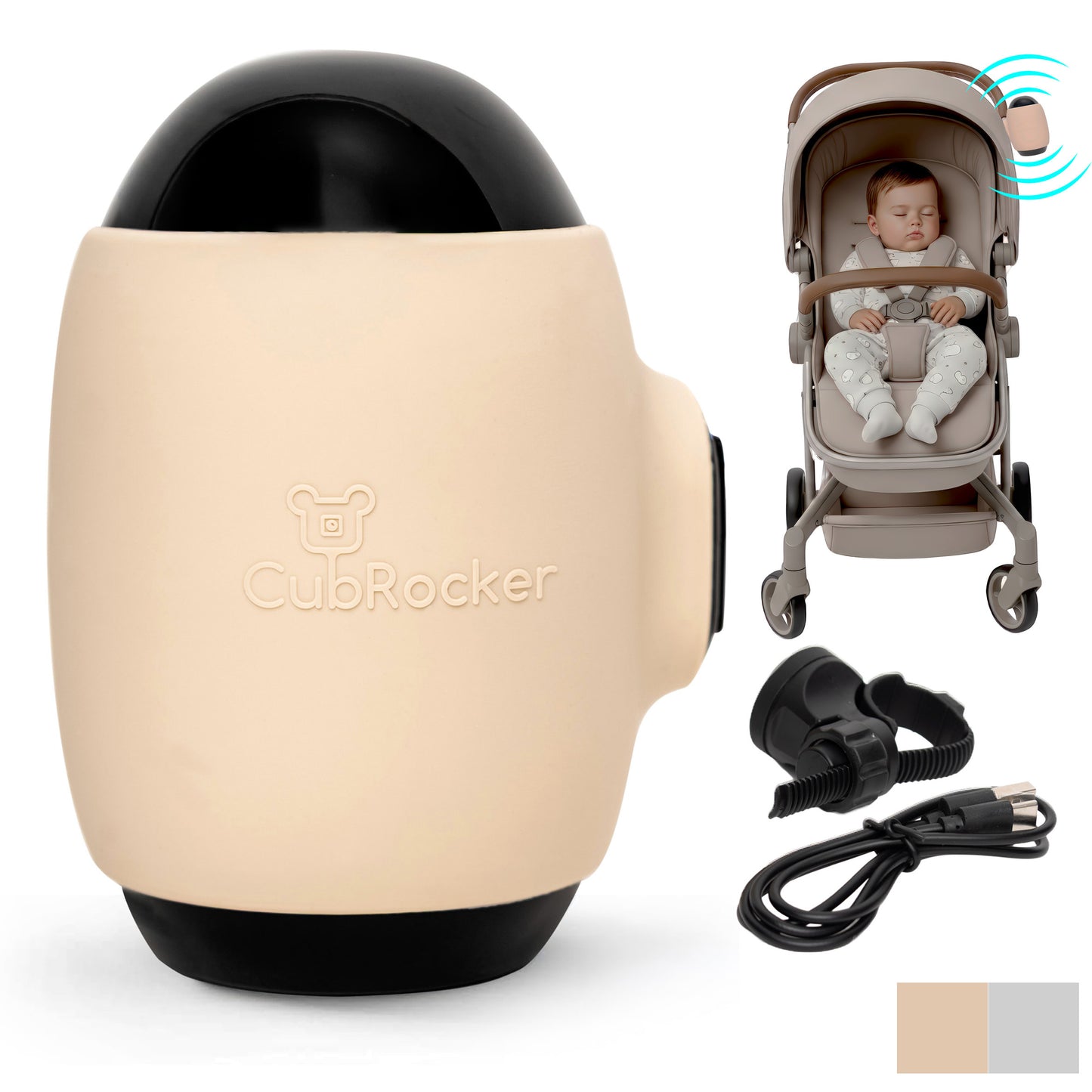 CubRocker - The Baby Pram Rocker